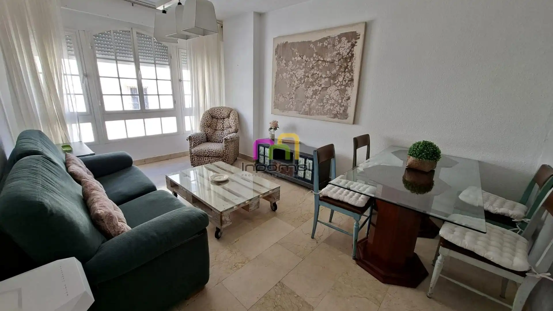 Living room of Apartments for rent in Badajoz Capital  with Furnished