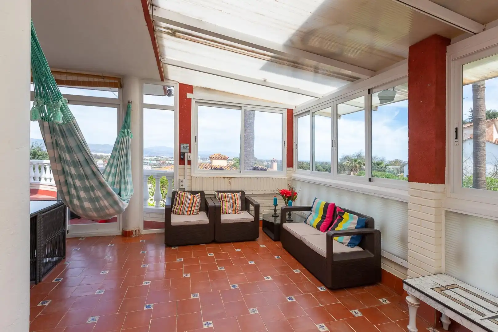 Terrace of Houses for sale in Málaga  with Private garden, Terrace and Storage room