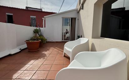 Terrace of Attic to rent in  Valencia Capital  with Air Conditioner, Heating and Terrace