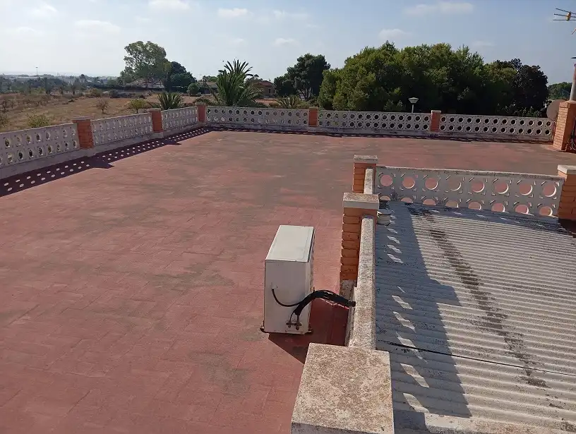 Terrassa de Casa o xalet en venda en Elche / Elx amb Aire condicionat, Jardí privat i Terrassa