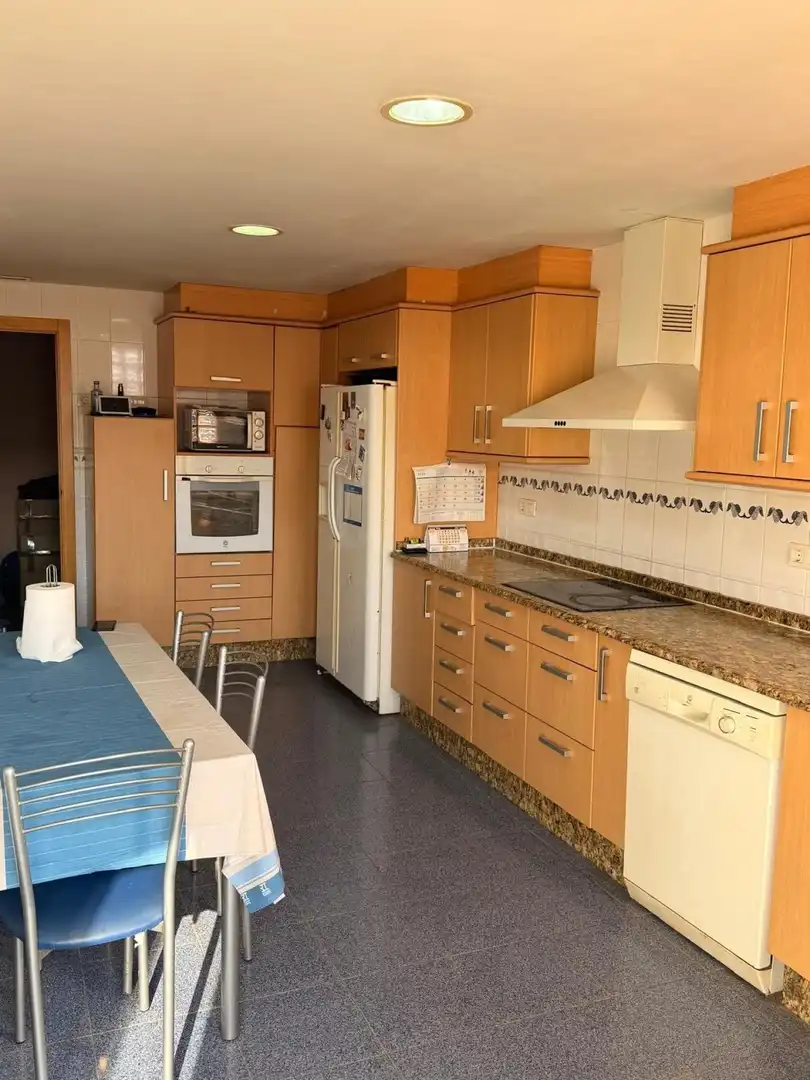 Kitchen of Attic for sale in Vila-real  with Air Conditioner, Terrace and Furnished