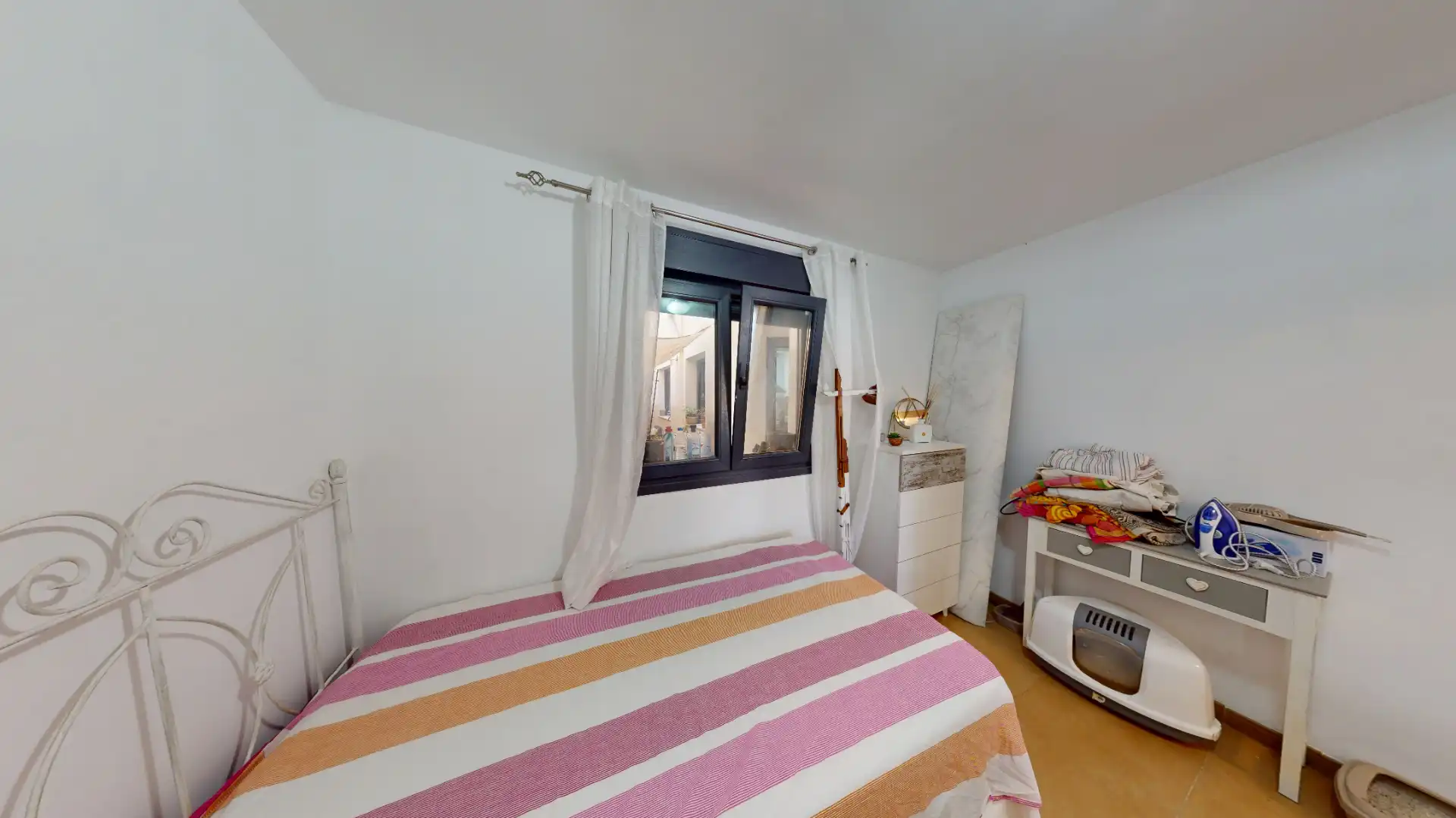 Bedroom of Flat for sale in Roquetas de Mar  with Air Conditioner, Heating and Private garden