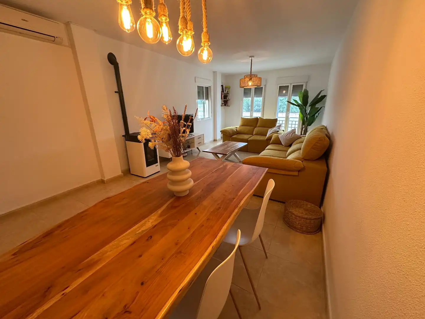 Wohnzimmer von Haus oder Chalet zum Verkauf in Daya Nueva mit Klimaanlage