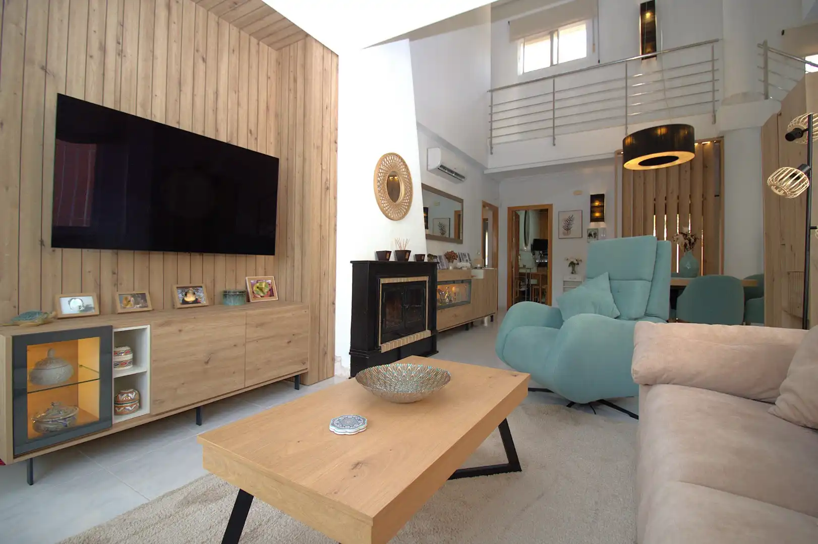 Sala d'estar de Casa o xalet en venda en Cartagena amb Aire condicionat, Terrassa i Traster