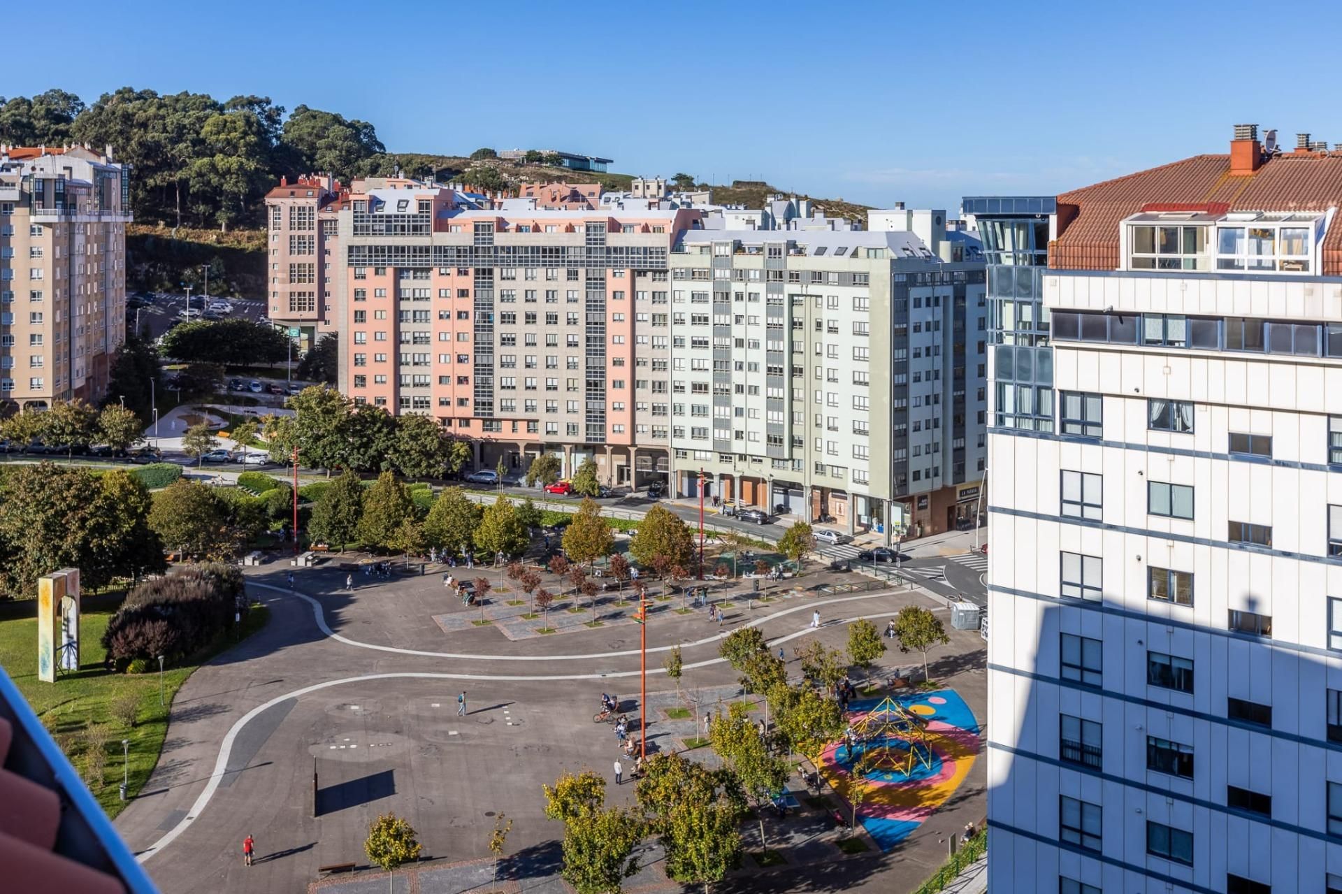 Exterior view of Attic for sale in A Coruña Capital 