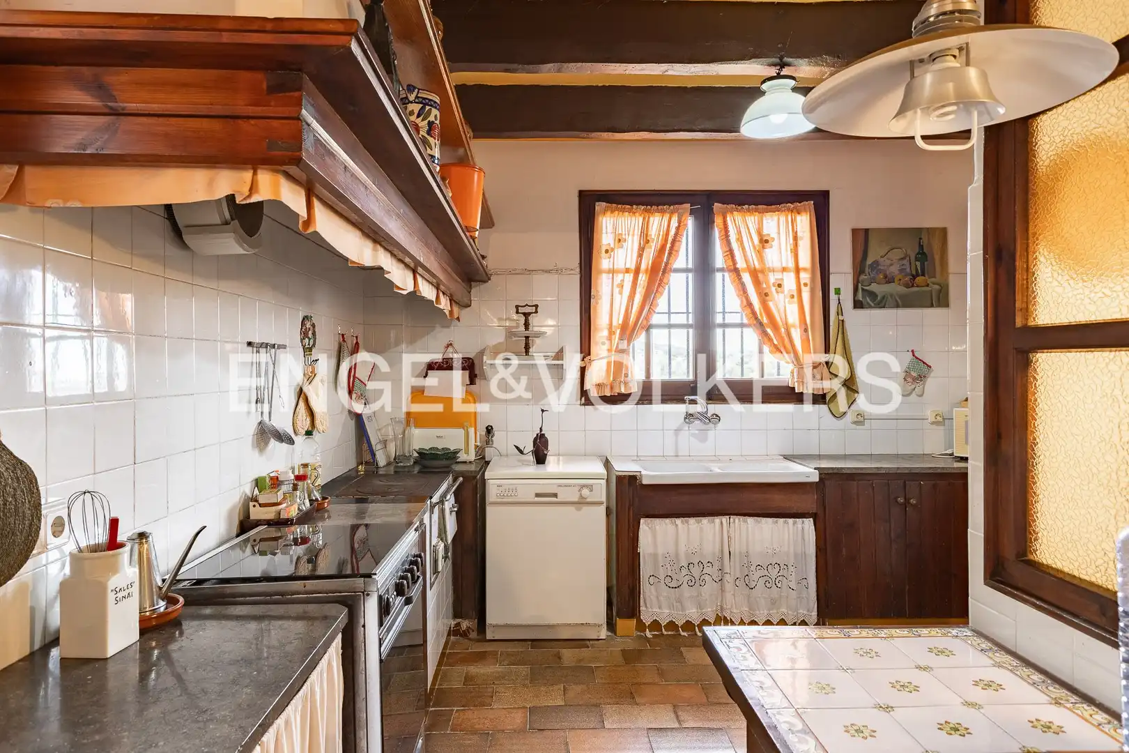Küche von Country house zum Verkauf in Mataró mit Heizung, Privatgarten und Terrasse