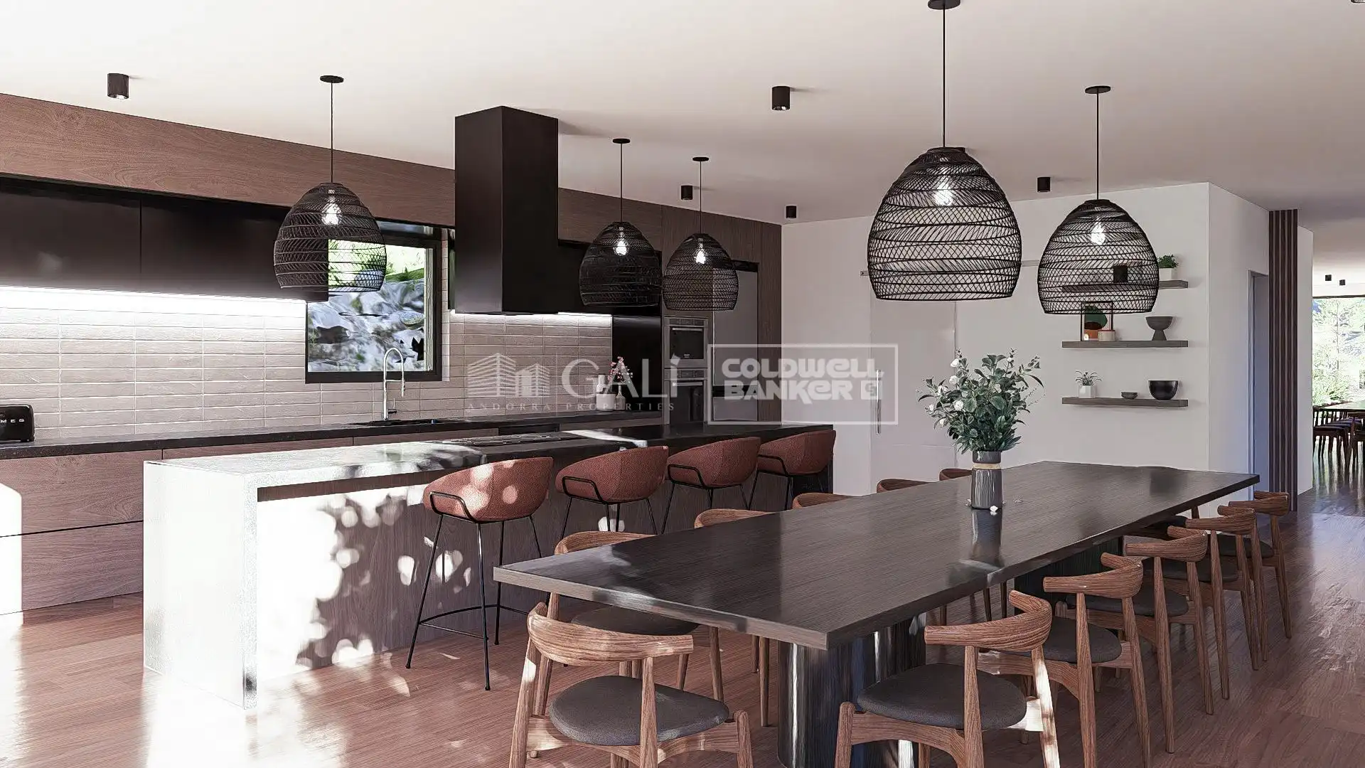 Cocina de Casa o chalet en venta en Montferrer i Castellbò con Aire acondicionado, Calefacción y Jardín privado