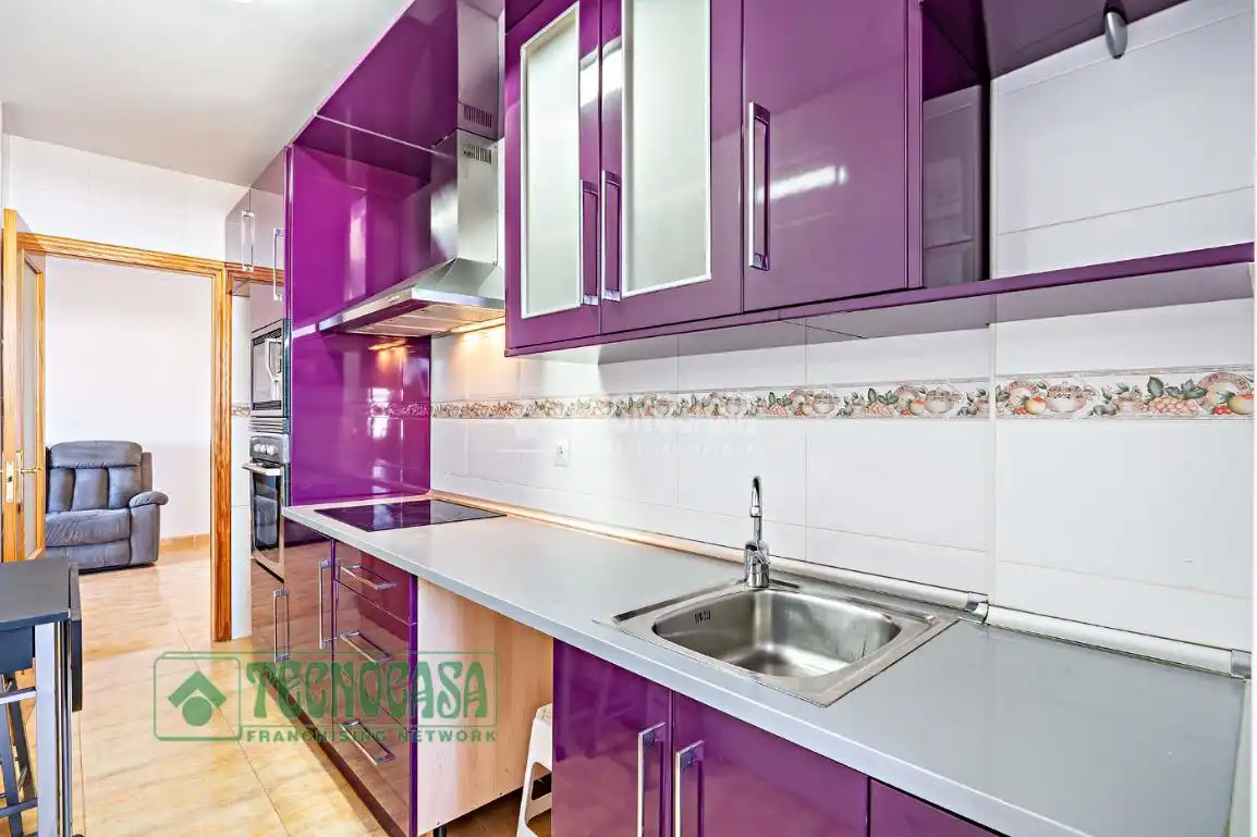 Kitchen of Flat for sale in Roquetas de Mar  with Balcony