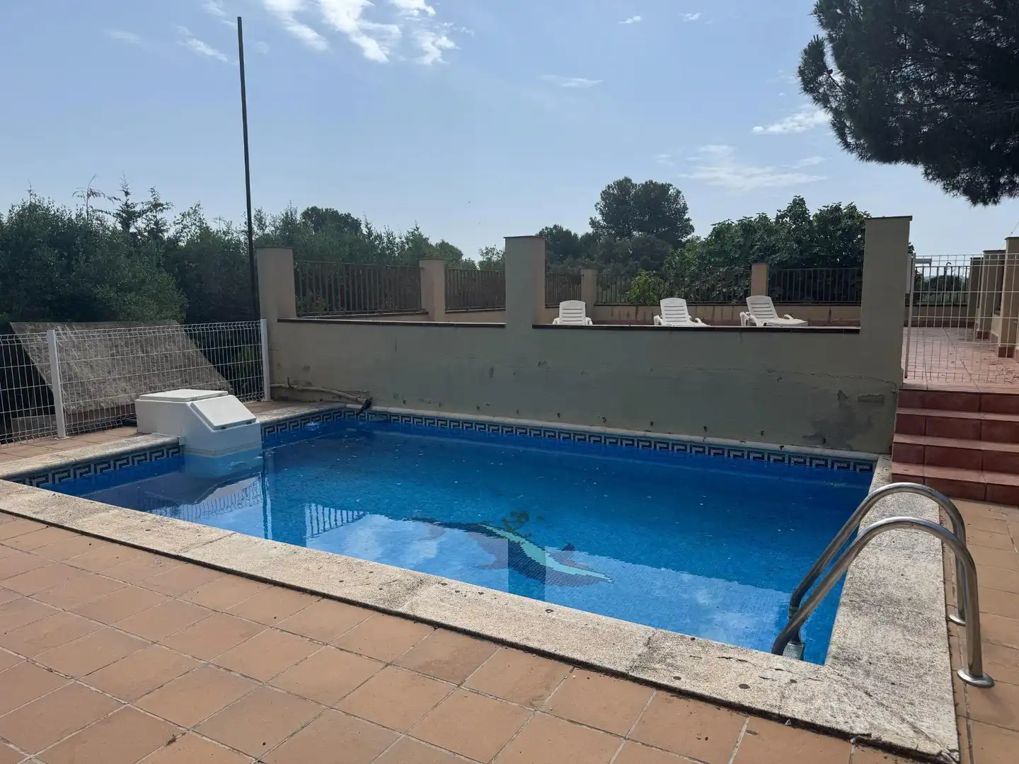 Piscina de Finca rústica en venda en Banyeres del Penedès amb Calefacció, Jardí privat i Terrassa