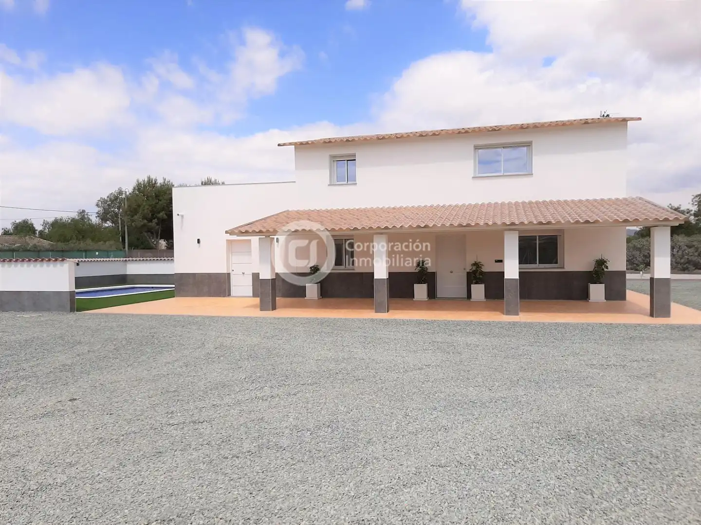 Vista exterior de Casa o chalet en venta en Puerto Lumbreras con Aire acondicionado, Calefacción y Jardín privado