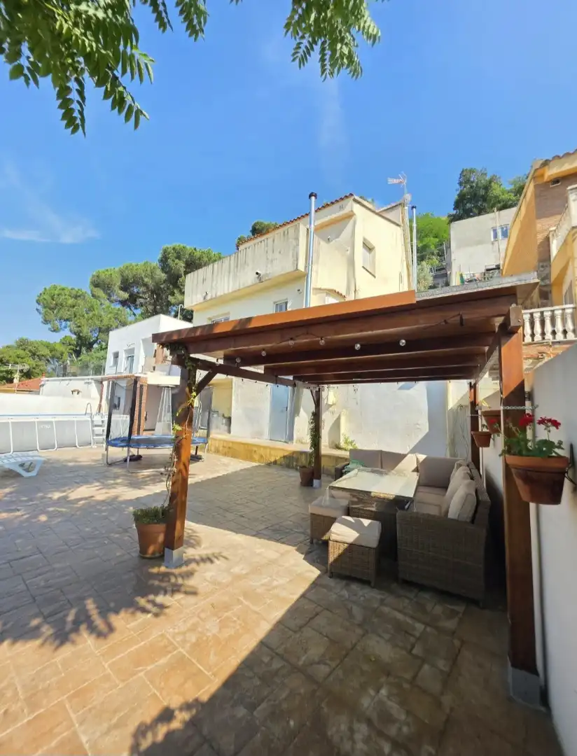 Terrasse von Haus oder Chalet zum Verkauf in Sant Fost de Campsentelles mit Heizung, Privatgarten und Abstellraum