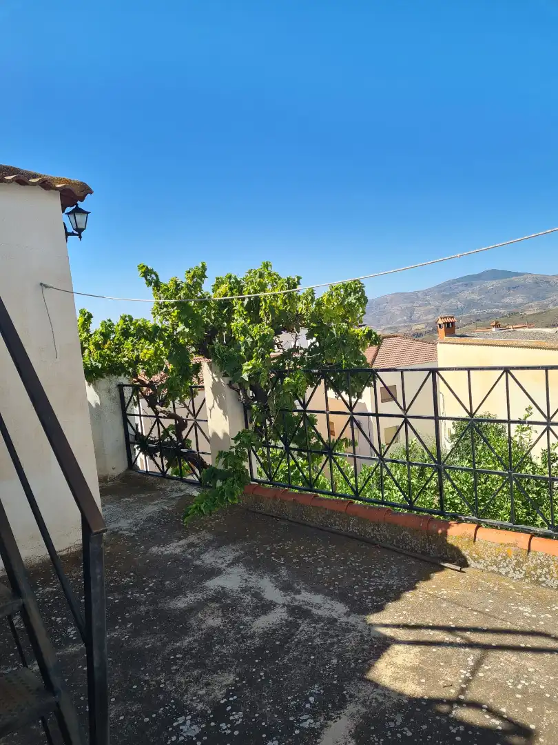 Vista exterior de Casa o chalet en venta en Válor con Calefacción, Jardín privado y Terraza