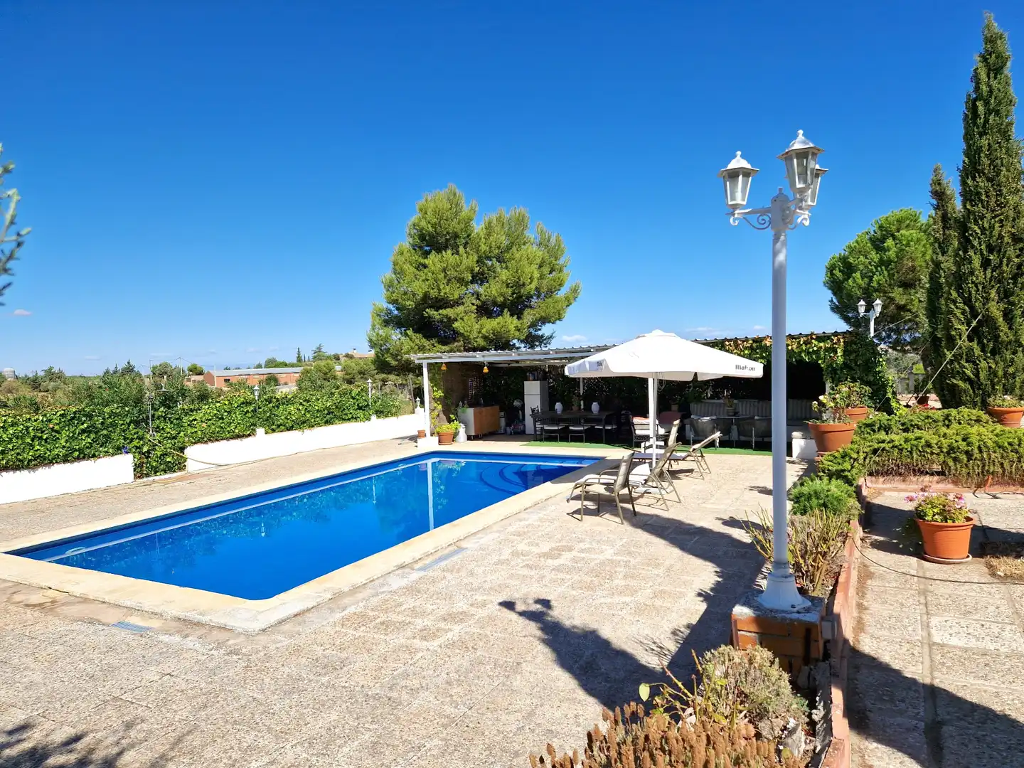 Piscina de Finca rústica en venta en Toledo con Aire acondicionado, Calefacción y Jardín privado