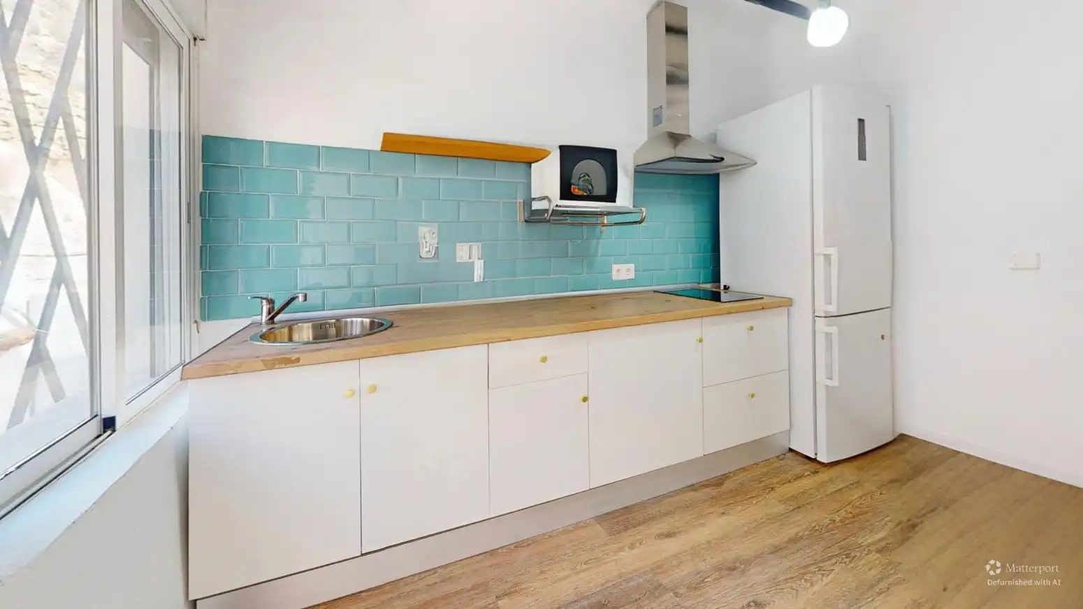 Cocina de Casa adosada en venta en Sax con Jardín privado, Terraza y Trastero