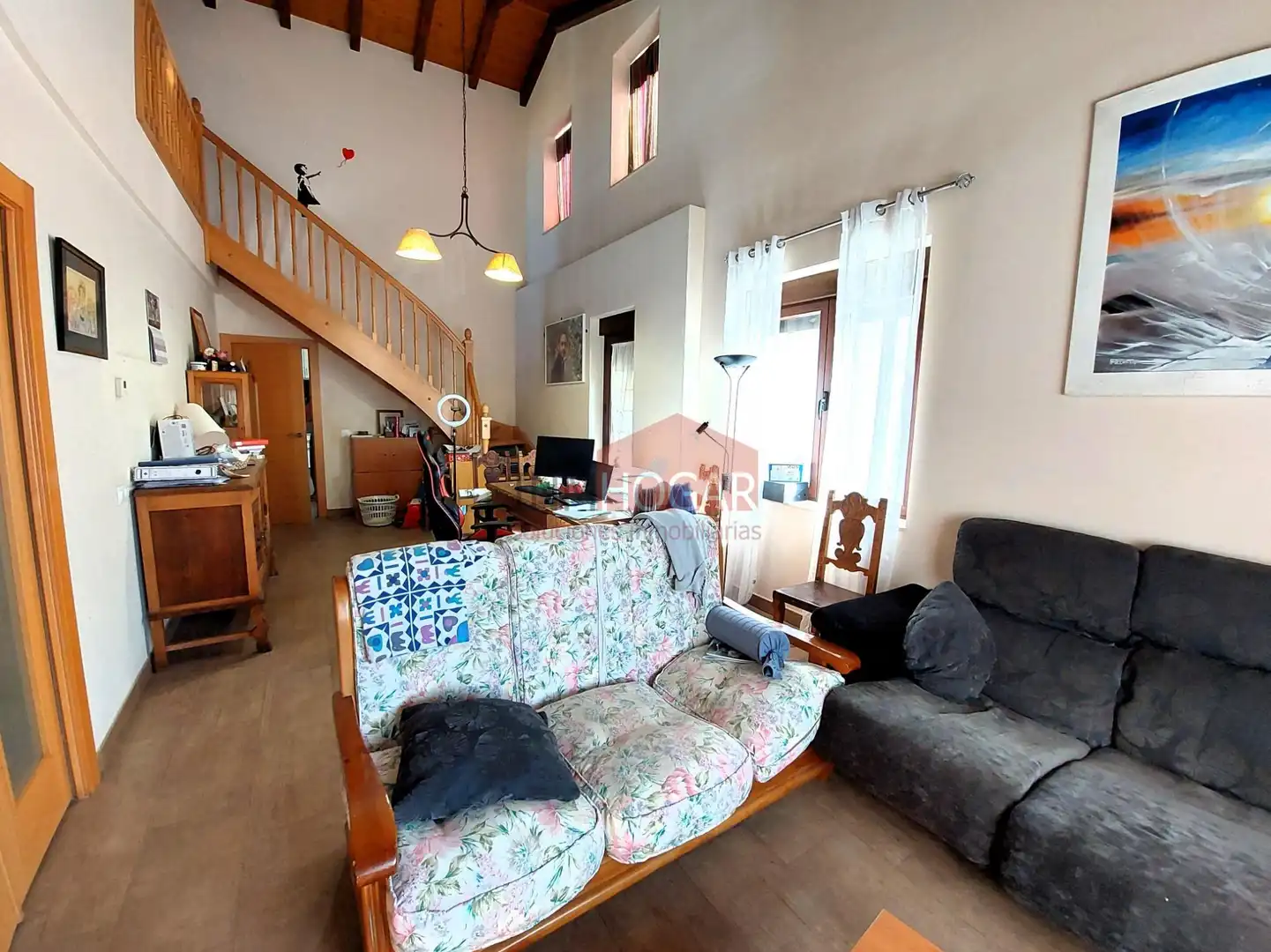 Sala d'estar de Casa o xalet en venda en Villanueva del Aceral amb Jardí privat, Terrassa i Traster