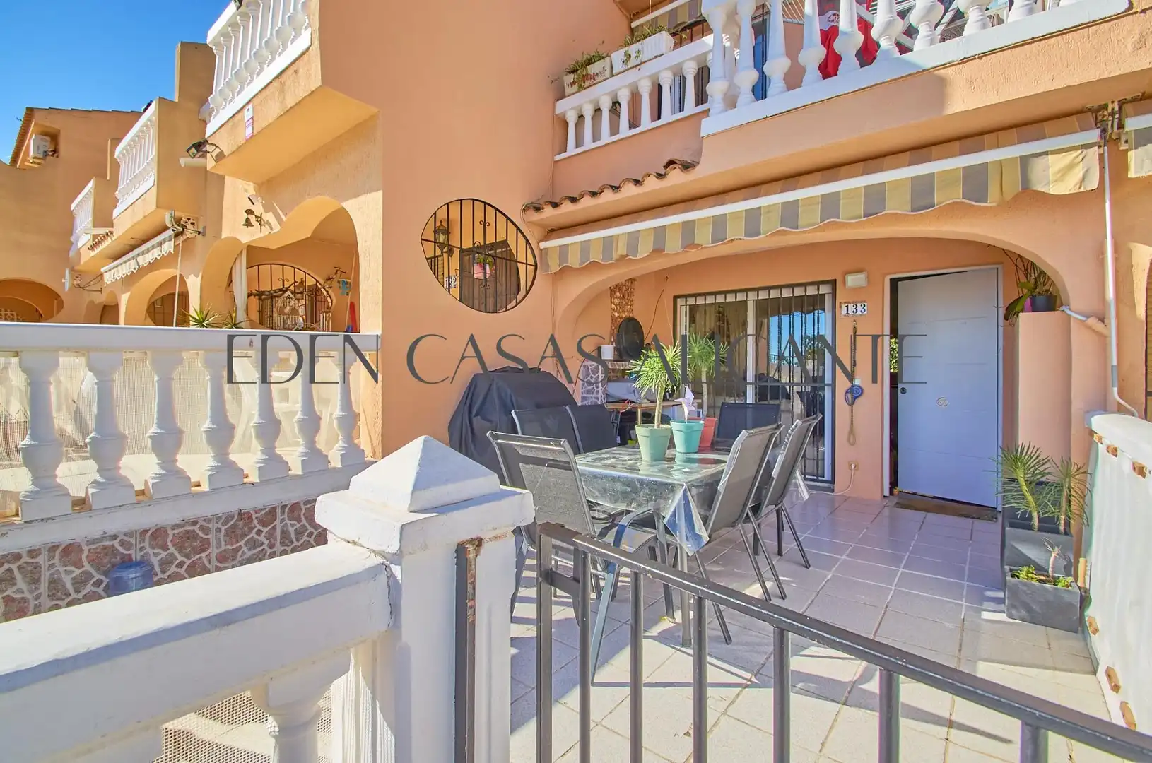 Jardín de Casa adosada en venta en El Campello con Aire acondicionado, Jardín privado y Terraza