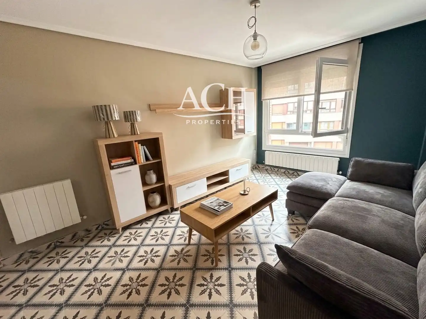 Living room of Flat for rent in Bilbao   with Heating and Furnished