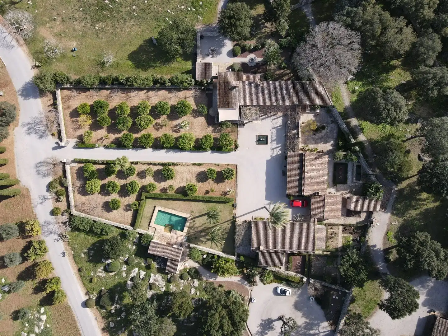Jardín de Finca rústica en venta en Pollença con Aire acondicionado, Calefacción y Jardín privado