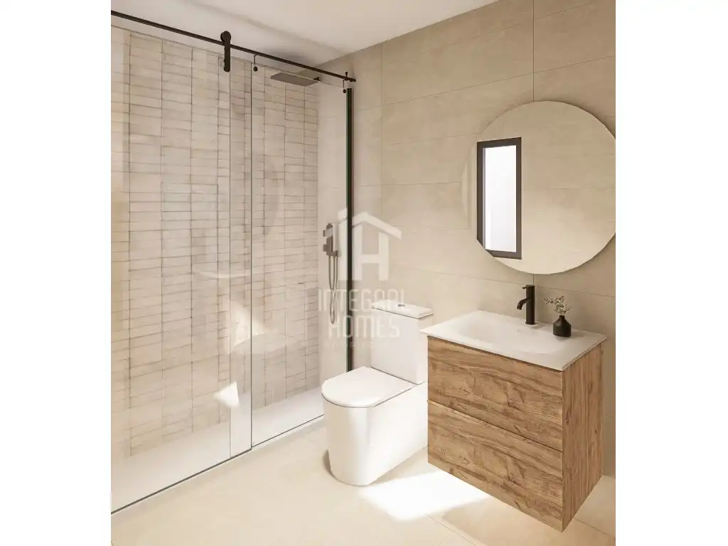 Baño de Apartamento en venta en Aracena