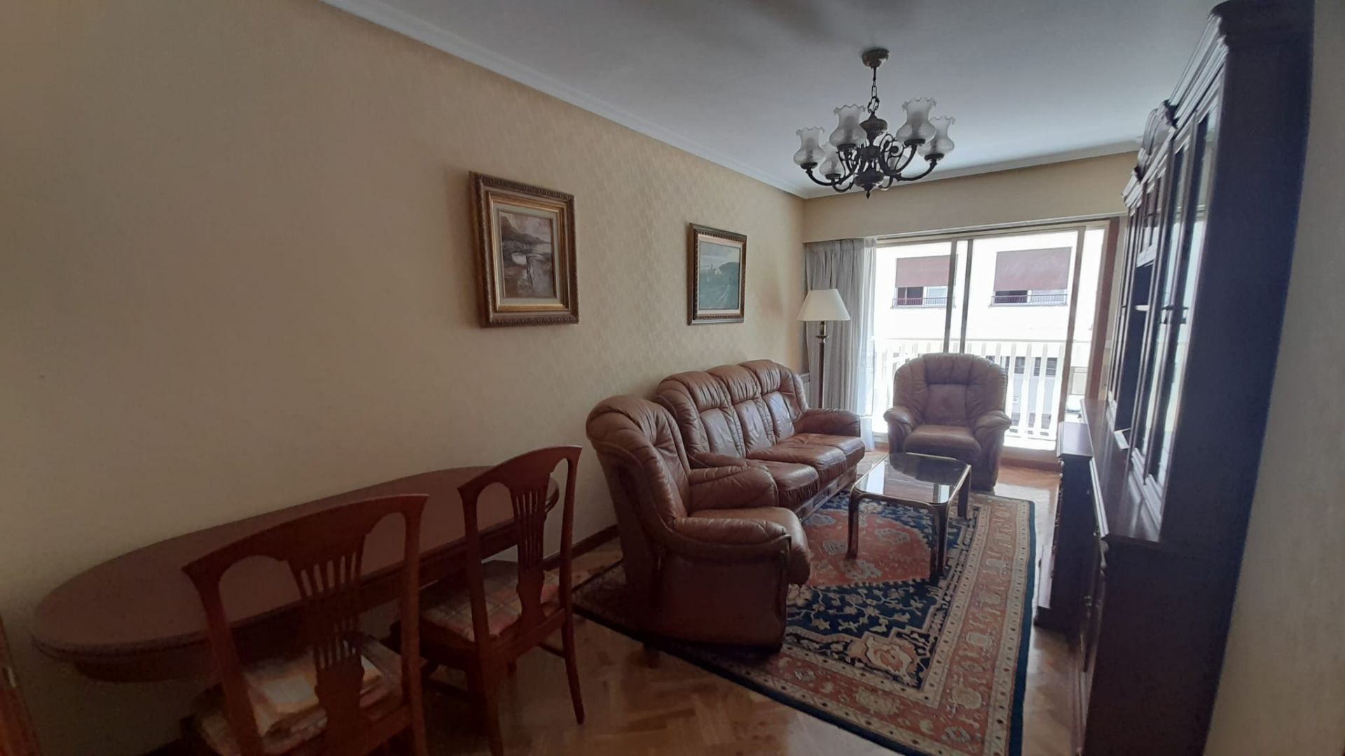 Living room of Flat to rent in Donostia - San Sebastián   with Heating, Terrace and Furnished