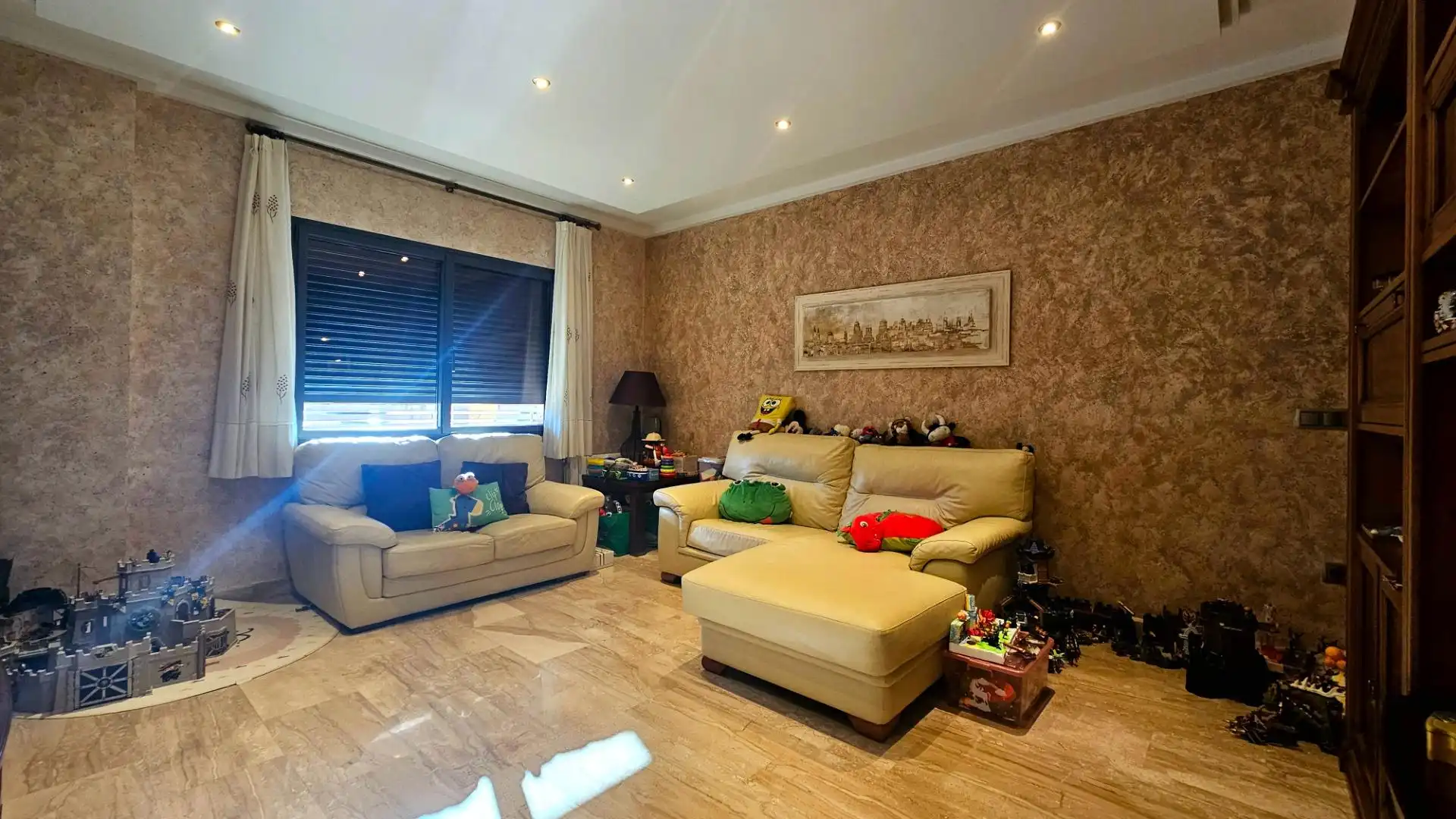 Sala d'estar de Casa o xalet en venda en Cartagena amb Aire condicionat, Calefacció i Jardí privat