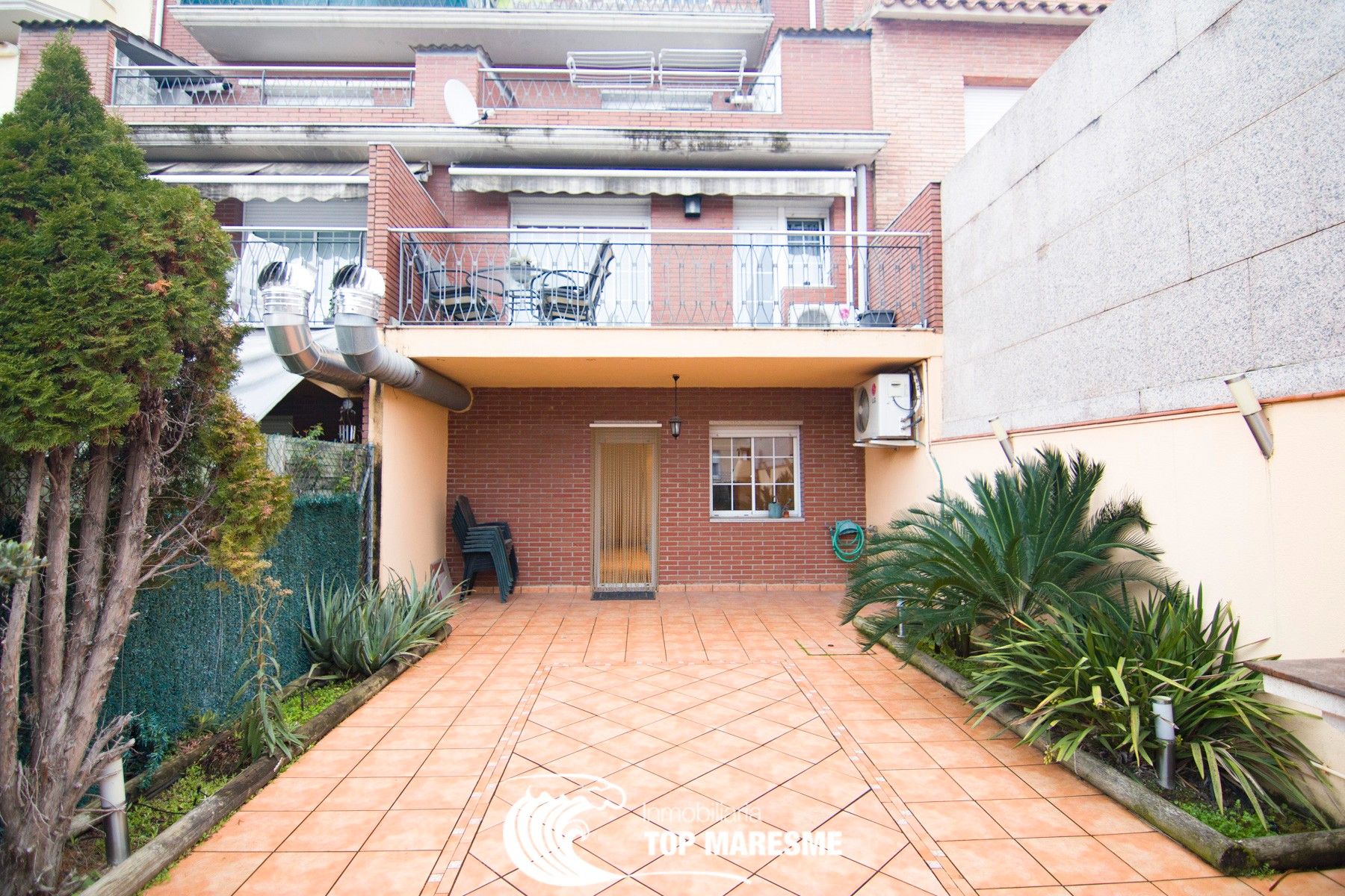 Terrassa de Dúplex en venda en Les Franqueses del Vallès amb Aire condicionat, Jardí privat i Terrassa