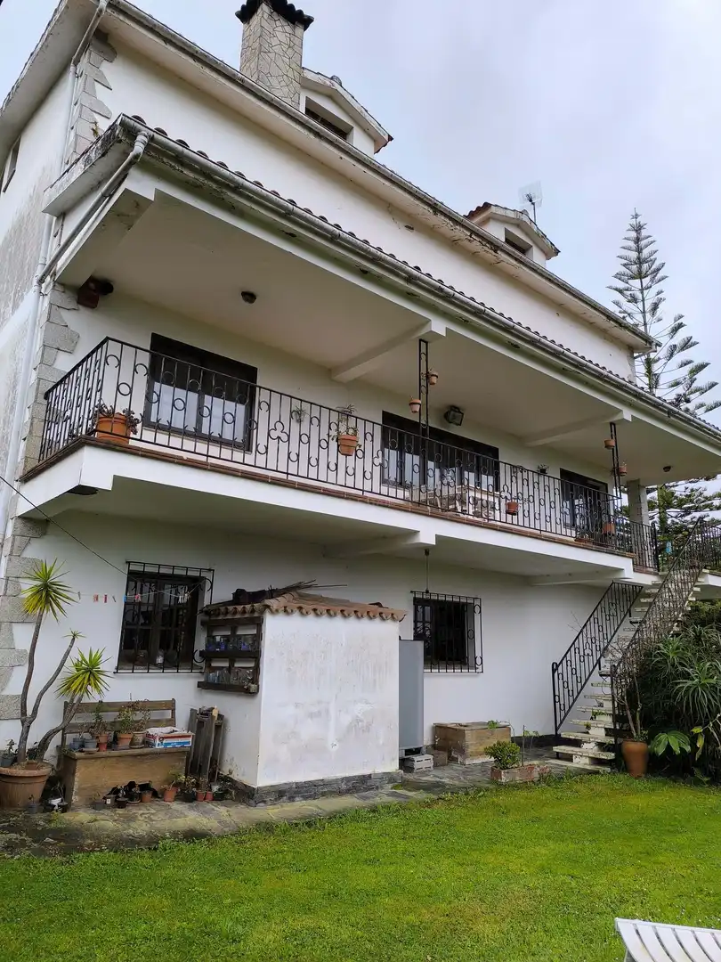 Exterior view of Houses for sale in Pontedeume  with Heating, Terrace and Swimming Pool
