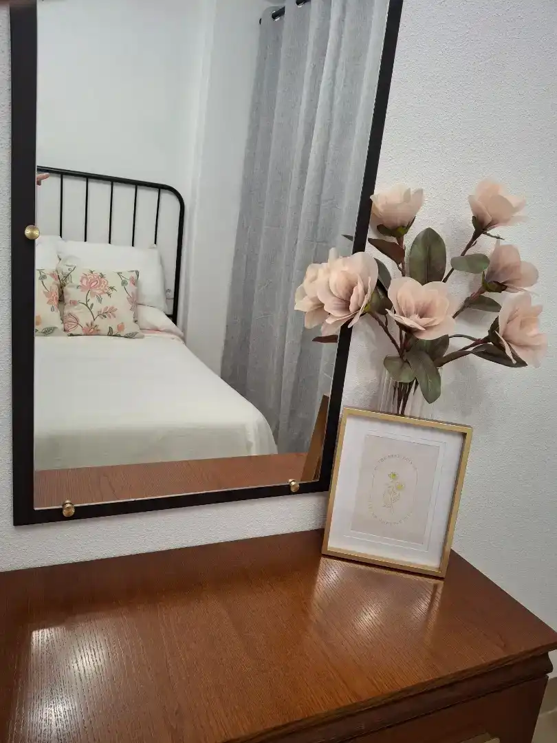 Schlafzimmer von Wohnung zur Miete in Baiona mit Privatgarten