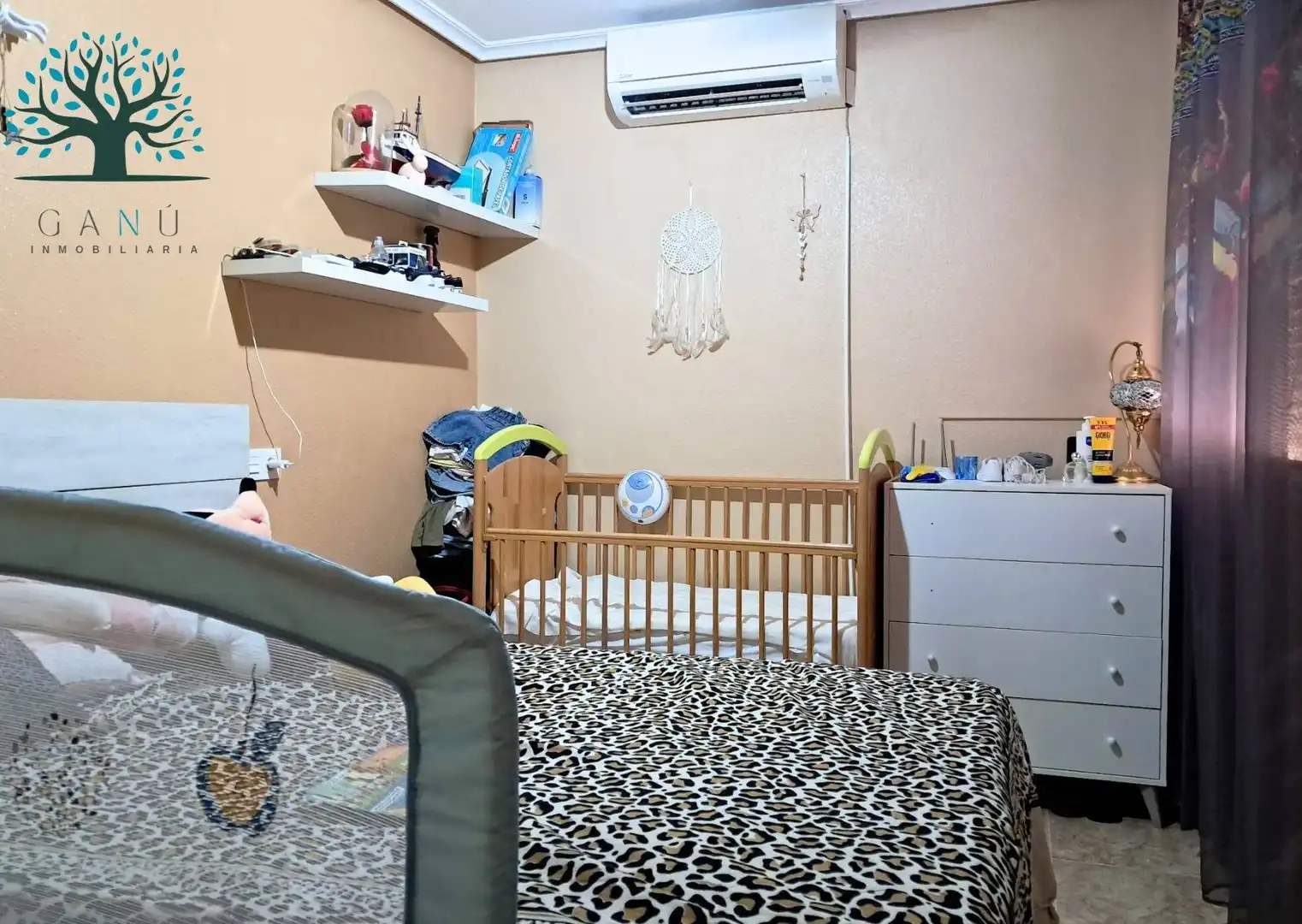 Schlafzimmer von Maisonette zum Verkauf in Mazarrón mit Klimaanlage, Privatgarten und Terrasse