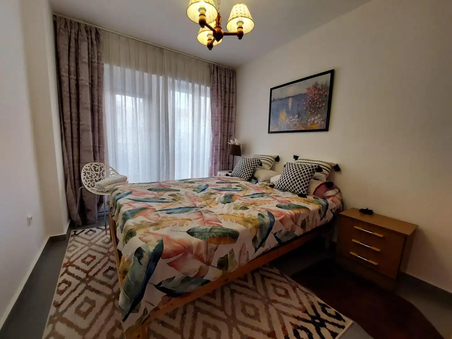 Bedroom of Flat for rent in Alicante / Alacant  with Air Conditioner and Furnished