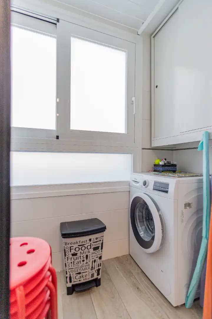 Badezimmer von Wohnung zum Verkauf in Madrid mit Heizung, Terrasse und Abstellraum
