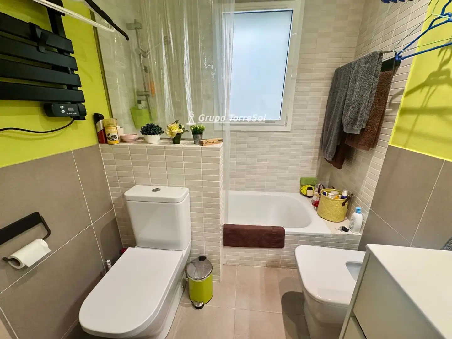 Bathroom of Flat for sale in Barcelona  with Air Conditioner, Heating and Terrace