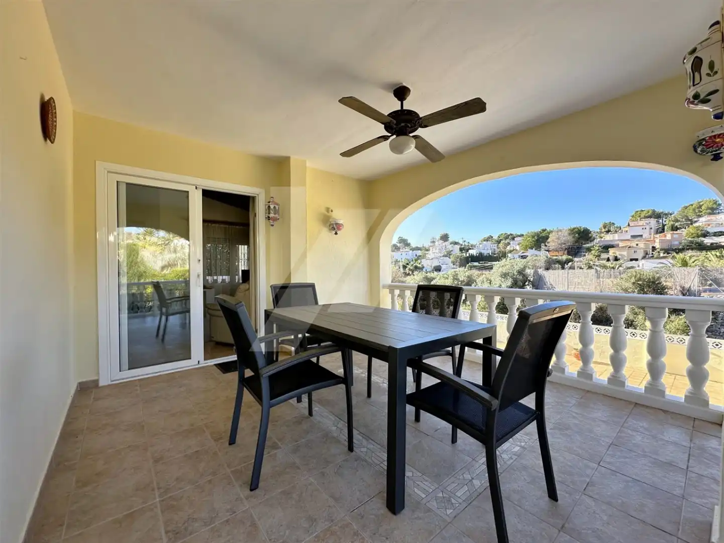Terraza de Casa o chalet en venta en Benissa con Aire acondicionado, Calefacción y Jardín privado