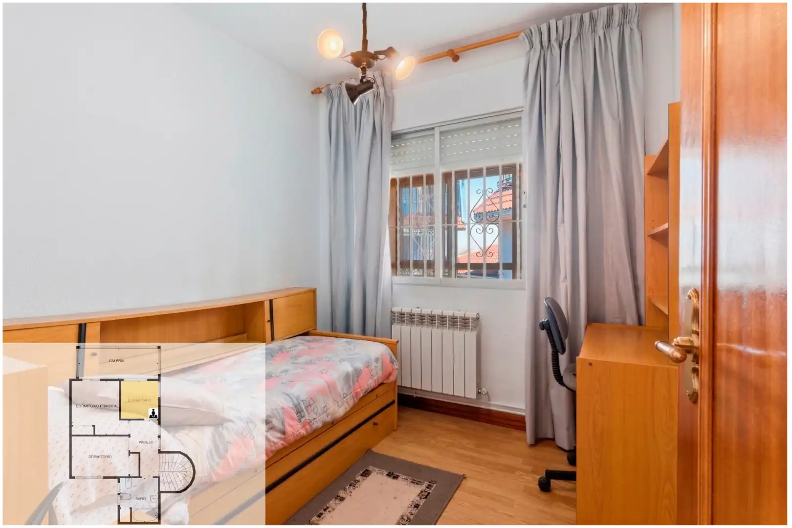 Bedroom of Houses for sale in Villanueva de Perales  with Heating, Private garden and Terrace
