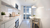 Kitchen of Flat for sale in  Barcelona Capital  with Storage room, Balcony and Community pool