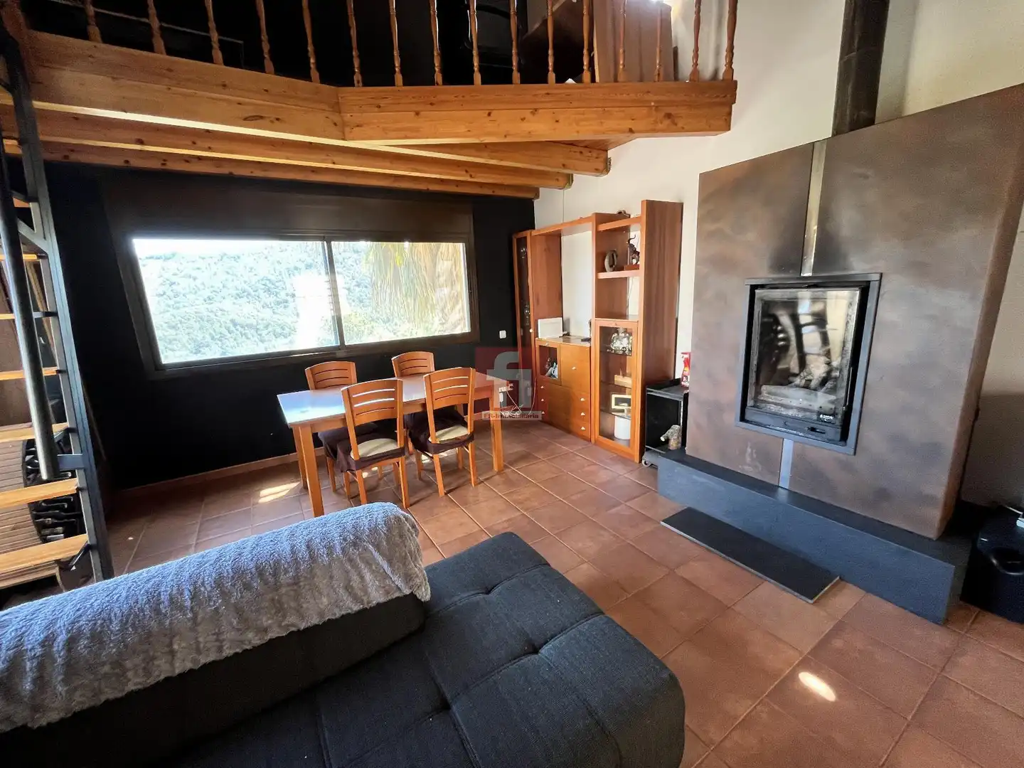 Wohnzimmer von Haus oder Chalet zum Verkauf in Olivella mit Terrasse, Abstellraum und Schwimmbad