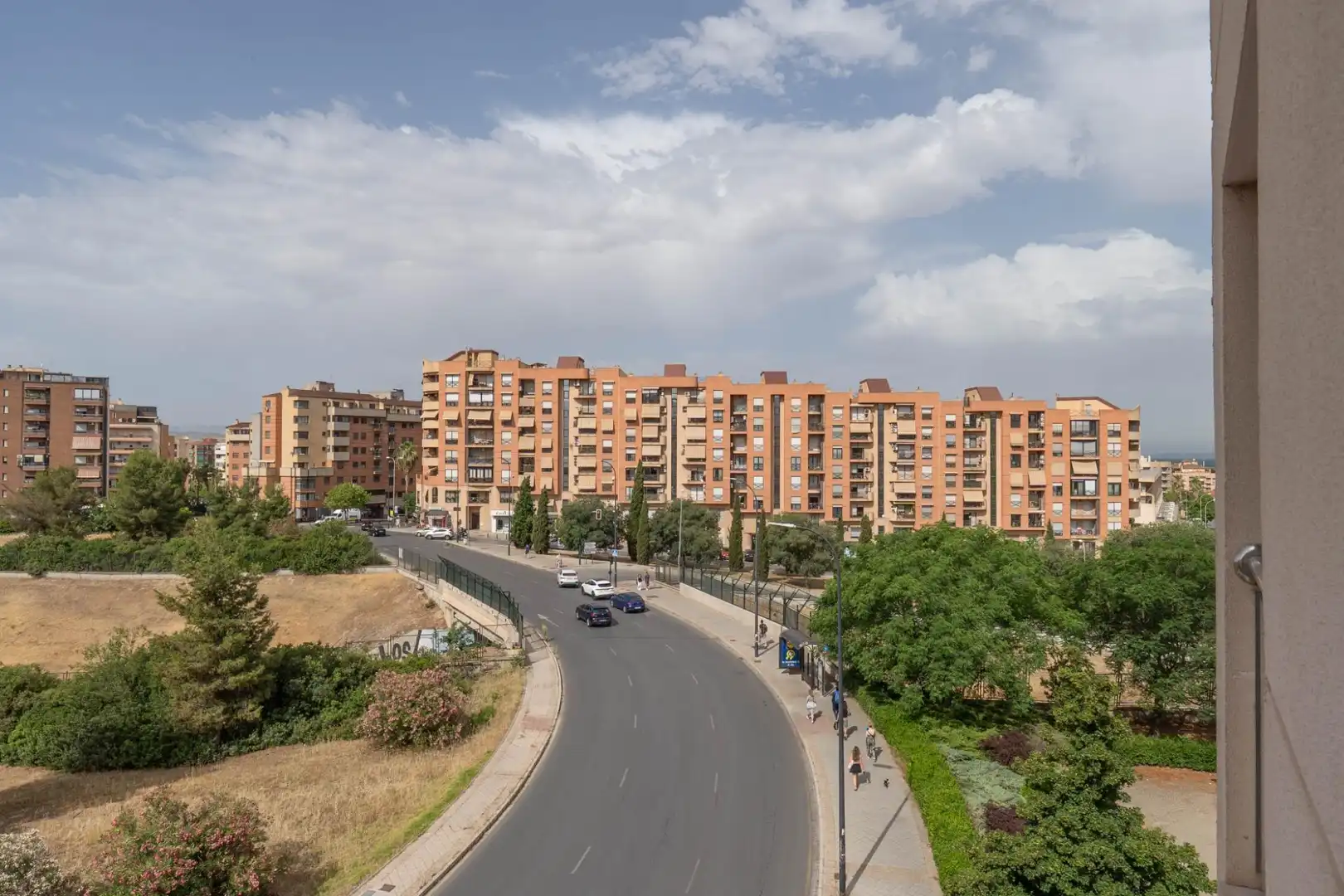 Exterior view of Flat for sale in Granada  with Air Conditioner, Furnished and Balcony