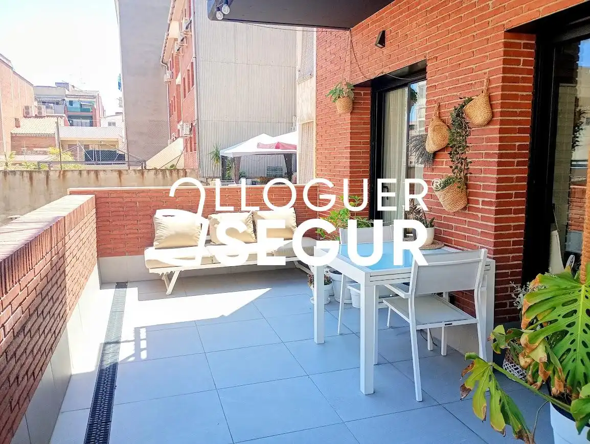Terrasse von Wohnung zur Miete in Sant Boi de Llobregat mit Klimaanlage und Terrasse