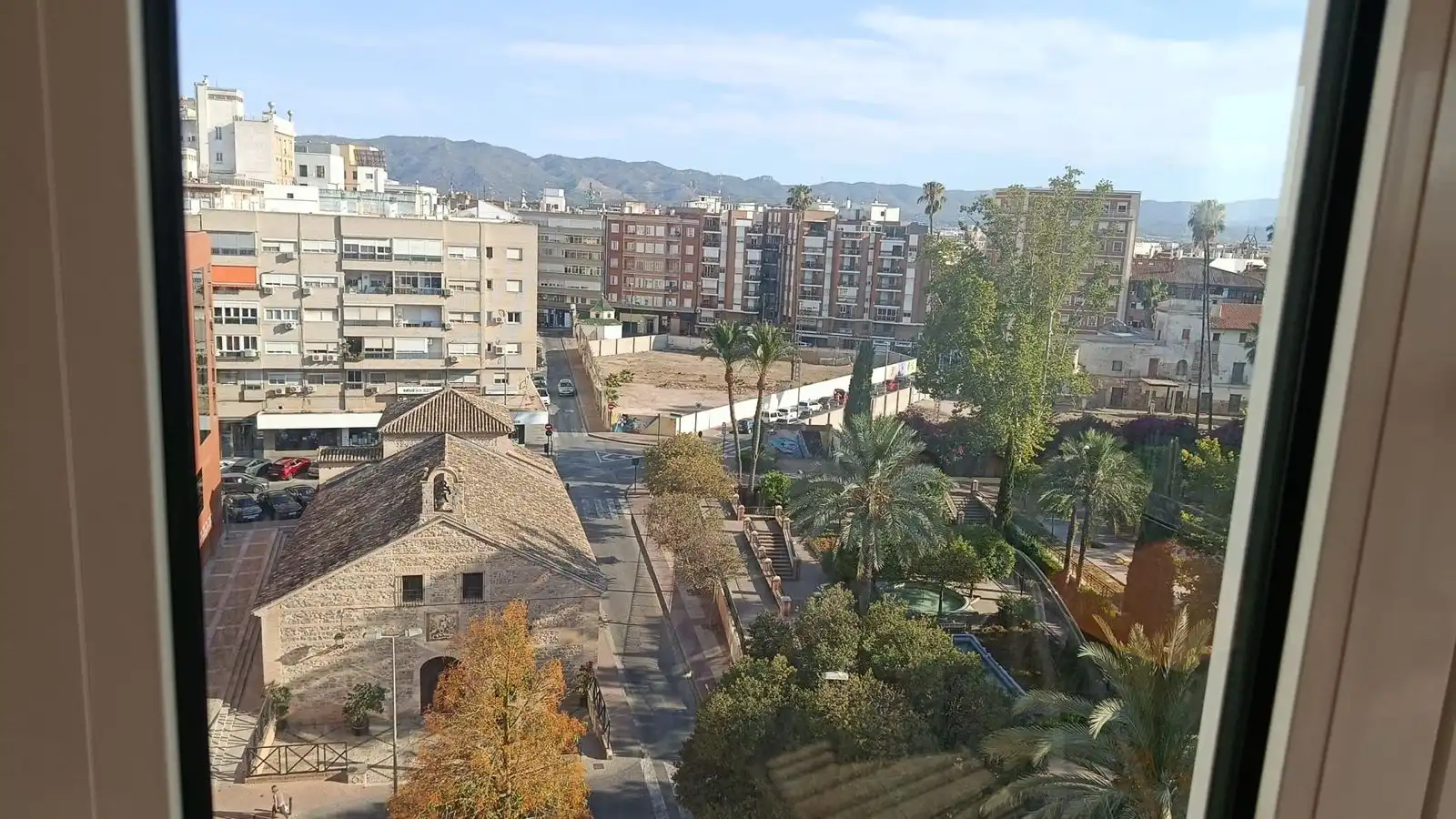 Vista exterior de Pis de lloguer en Murcia amb Aire condicionat, Calefacció i Moblat