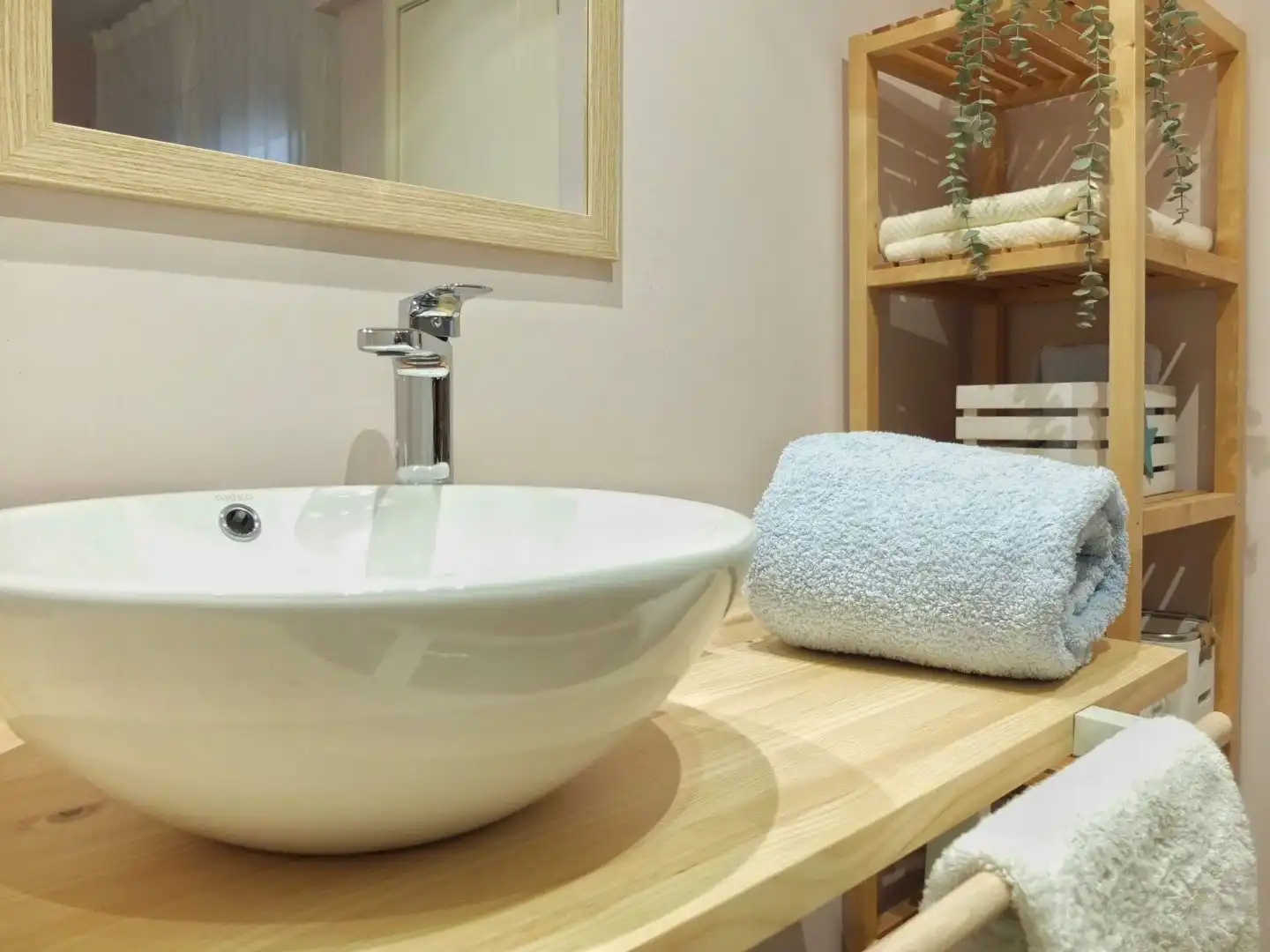 Badezimmer von Wohnung zur Miete in Benicarló mit Klimaanlage, Heizung und Parkett