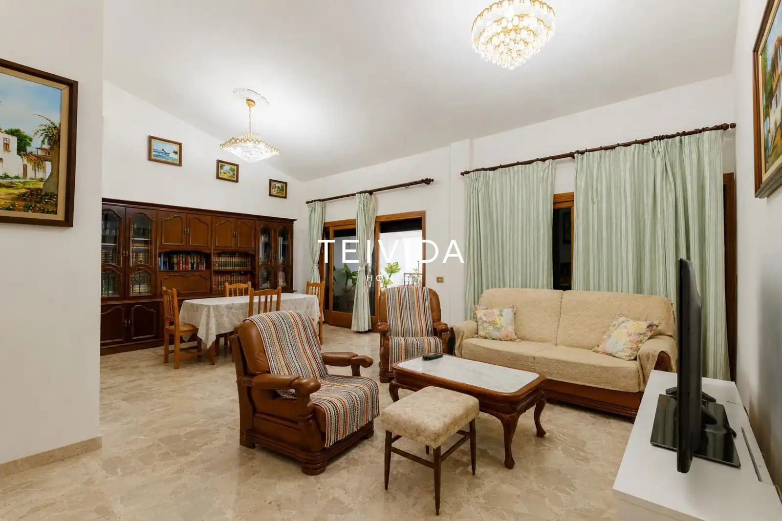 Sala de estar de Casa o chalet en venta en Santa Cruz de Tenerife con Aire acondicionado, Terraza y Trastero