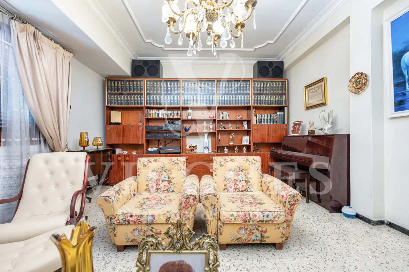 Sala de estar de Casa o chalet en venta en Teror con Parquet, Terraza y Trastero