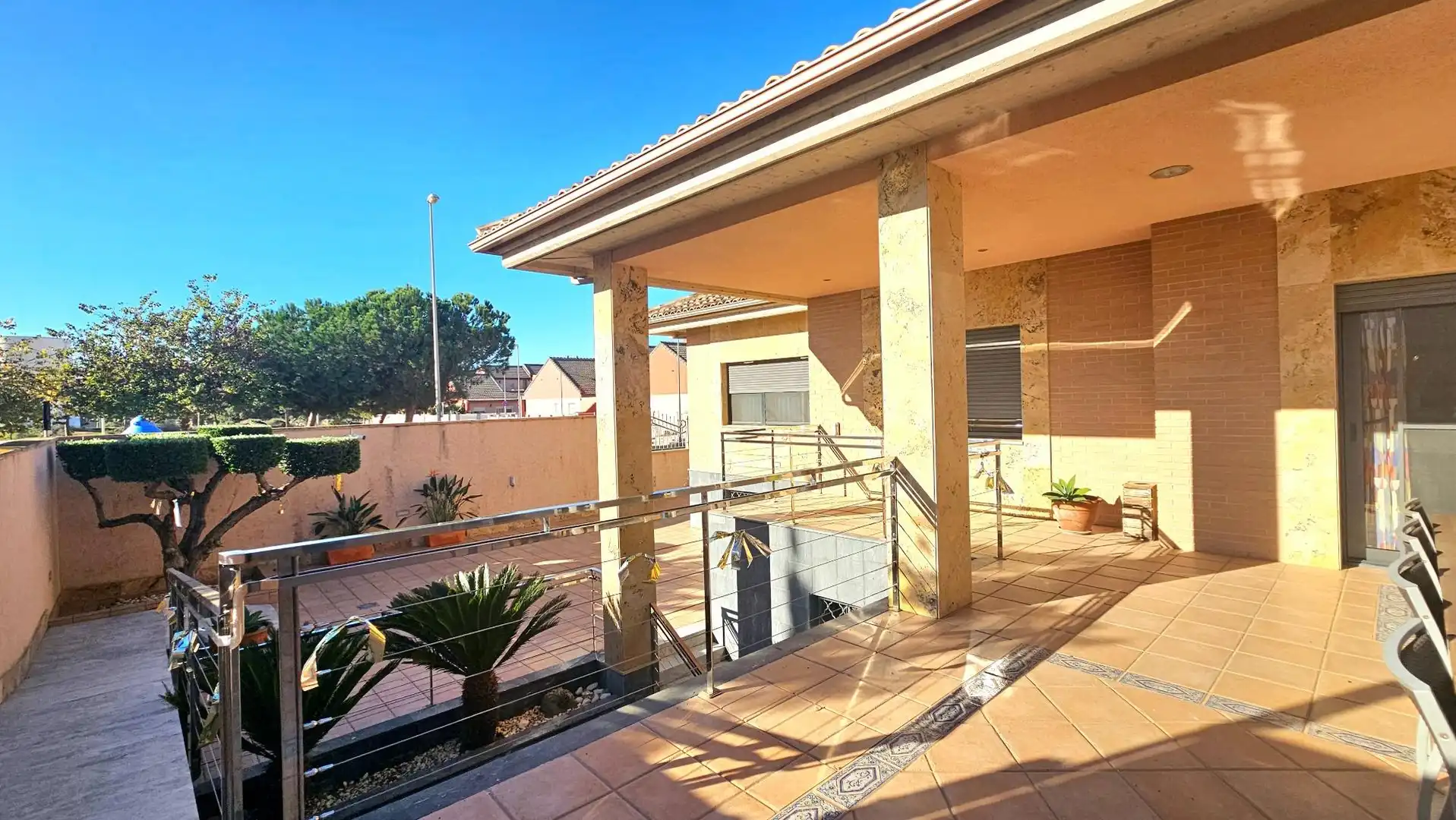 Terrassa de Casa o xalet en venda en Cartagena amb Aire condicionat, Calefacció i Jardí privat