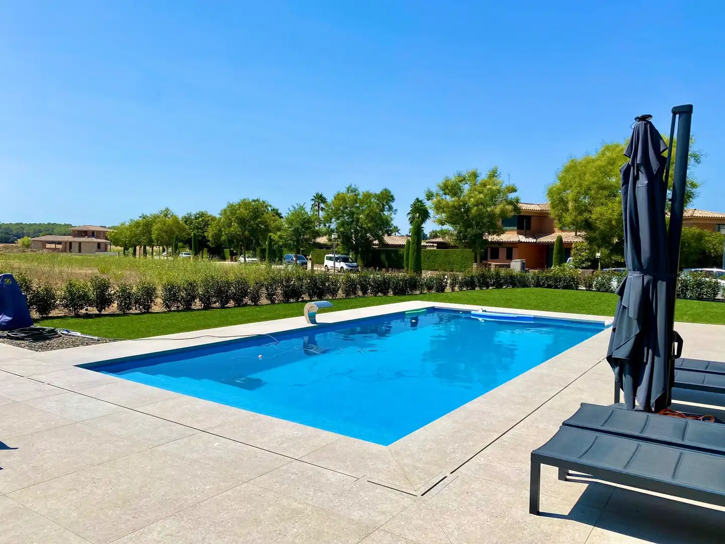 Piscina de Casa o xalet en venda en Ordis amb Aire condicionat, Calefacció i Jardí privat