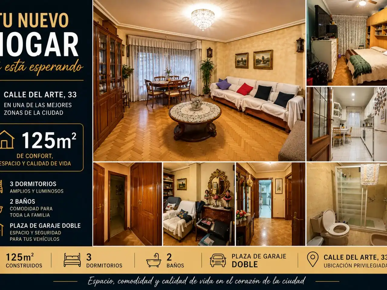 Piso con piscina en venta en C/ARTE, 33