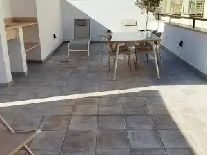 Terrace of Flat for rent in Almería  with Air Conditioner, Heating and Terrace