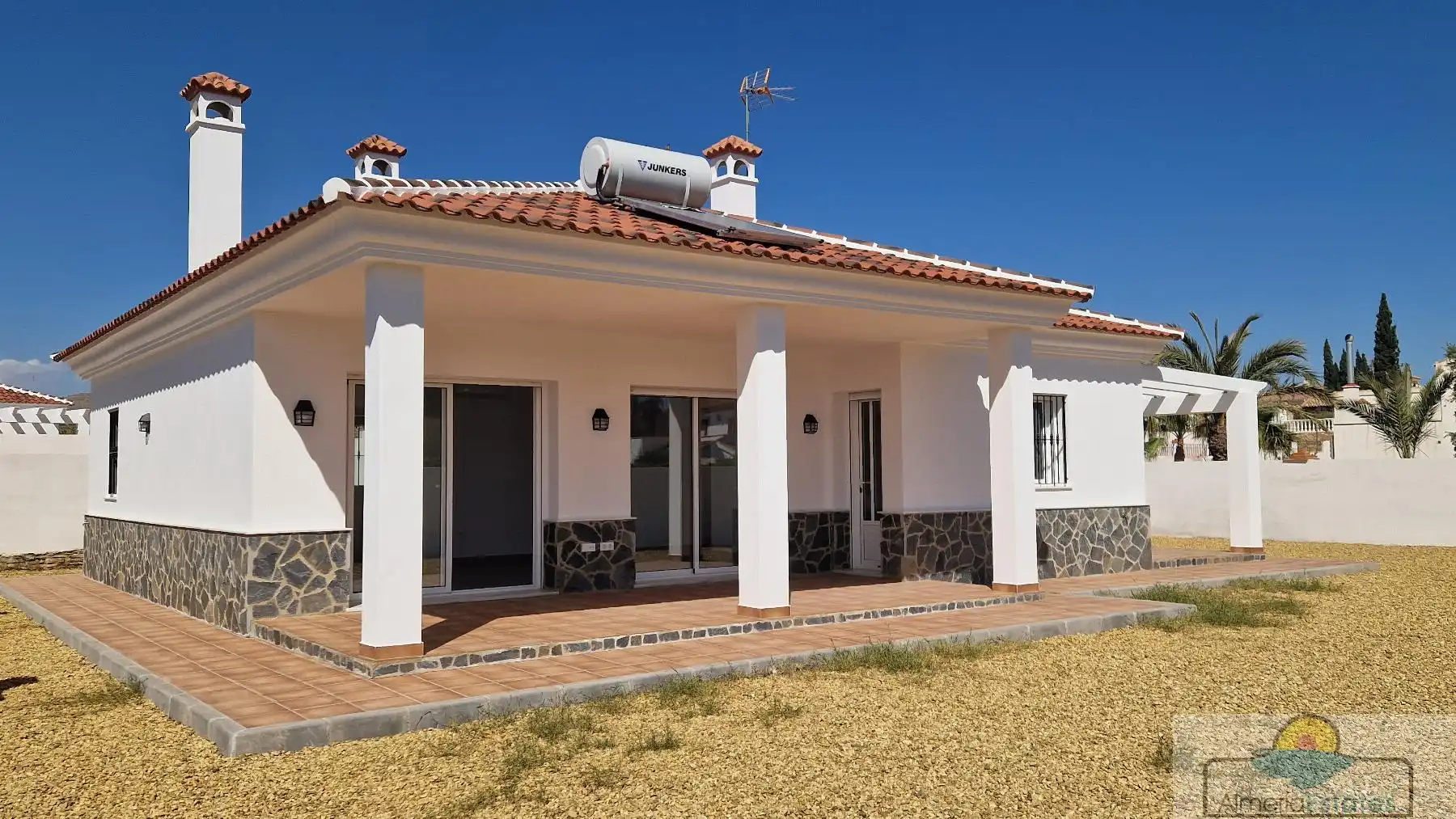 Vista exterior de Casa o chalet de alquiler en Arboleas con Terraza