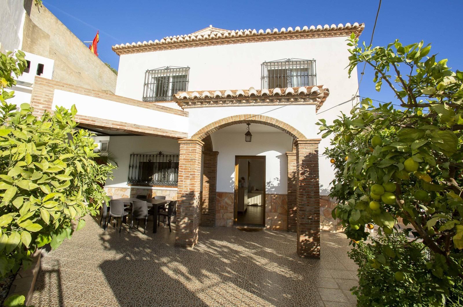 Jardí de Casa o xalet en venda en El Borge amb Aire condicionat, Calefacció i Jardí privat