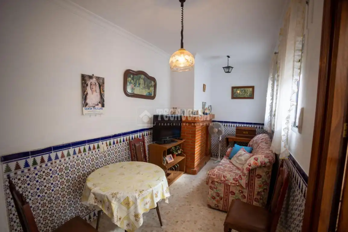 Sala de estar de Casa adosada en venta en Villanueva del Trabuco