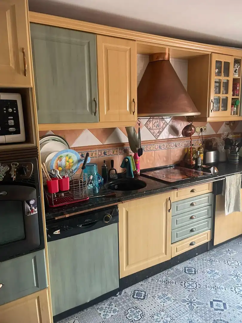 Cocina de Casa adosada en venta en Algeciras con Aire acondicionado